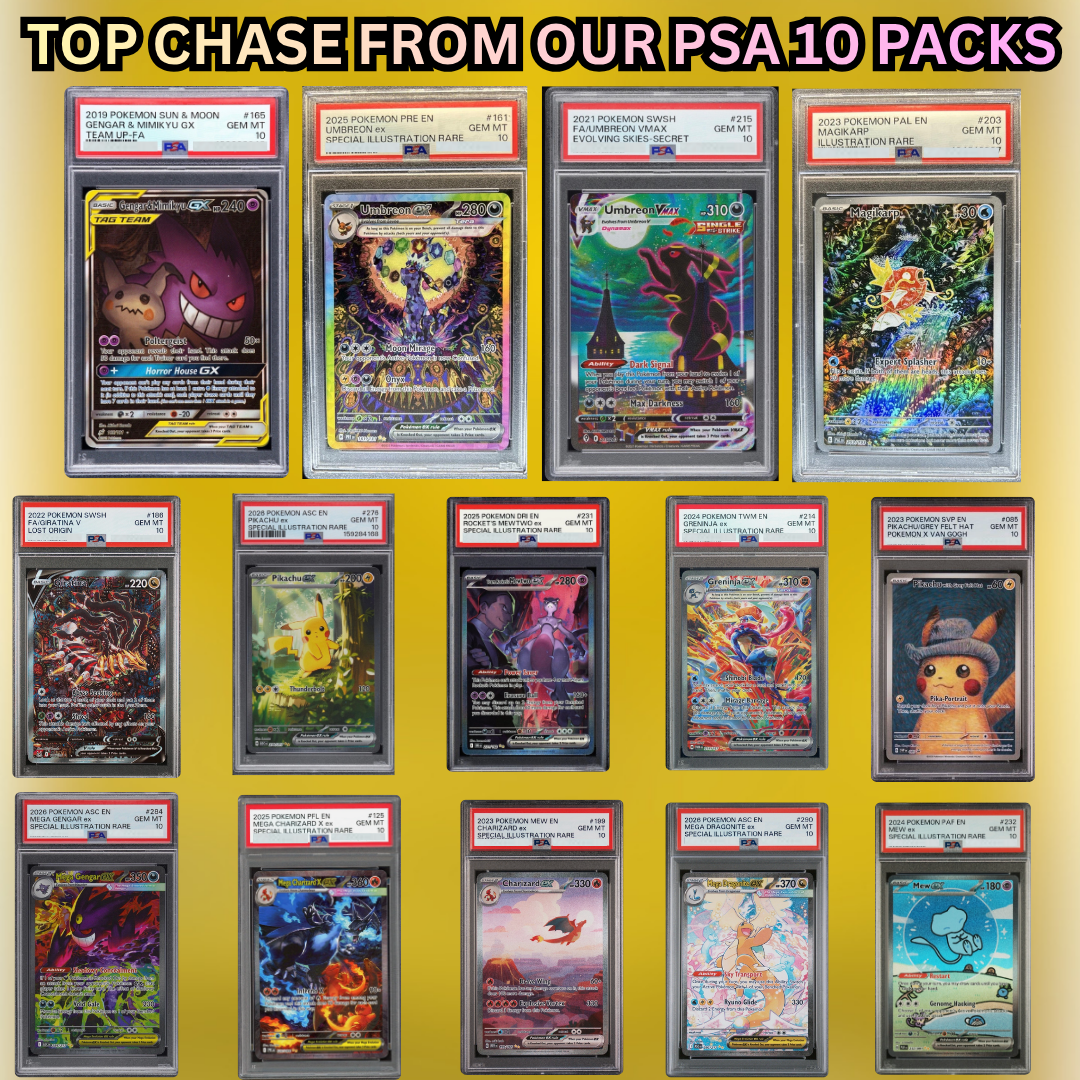 Ultimate Premium PSA 10 Pack