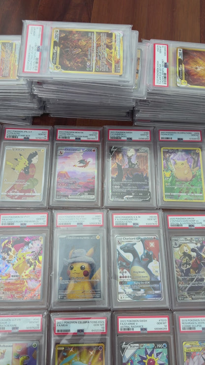 INSTANT OPEN PSA CARD